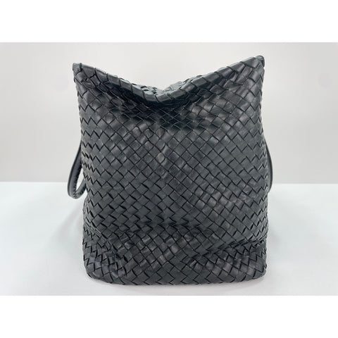 BOTTEGAVENETA Boston bag leather black WS33310