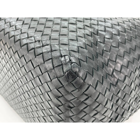 BOTTEGAVENETA Boston bag leather black WS33310