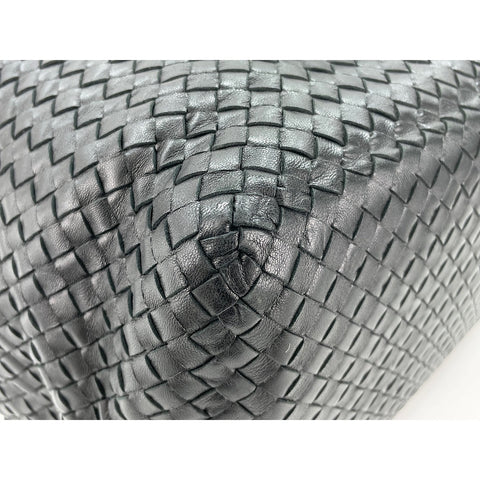 BOTTEGAVENETA Boston bag leather black WS33310