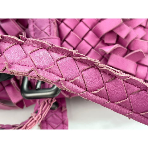 BOTTEGAVENETA Tote Bag leather purple WS33311
