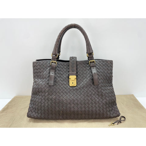 BOTTEGAVENETA Rome Tote Bag leather Brown WS33312