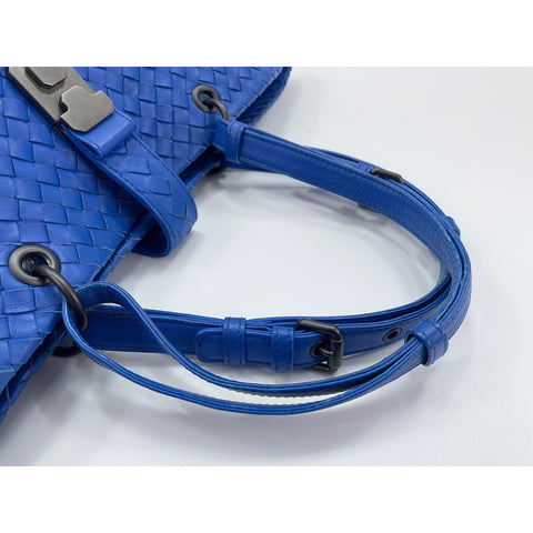 BOTTEGAVENETA Tote Bag leather blue WS33313