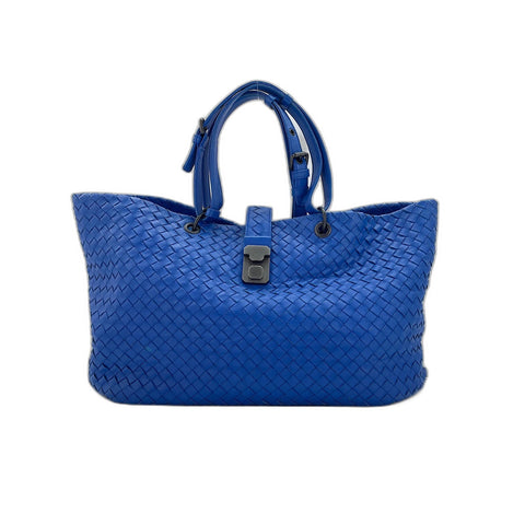 BOTTEGAVENETA Tote Bag leather blue WS33313