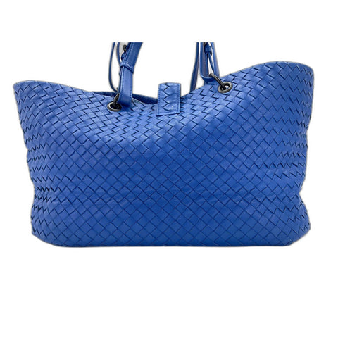 BOTTEGAVENETA Tote Bag leather blue WS33313