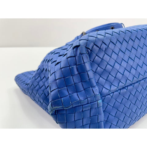 BOTTEGAVENETA Tote Bag leather blue WS33313