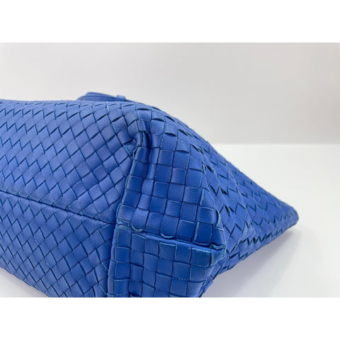 BOTTEGAVENETA Tote Bag leather blue WS33313