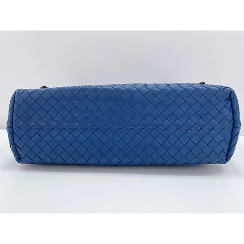 BOTTEGAVENETA Olympia Shoulder Bag leather blue WS33314