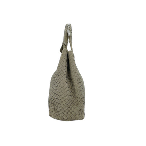 BOTTEGAVENETA Tote Bag leather gray WS33316