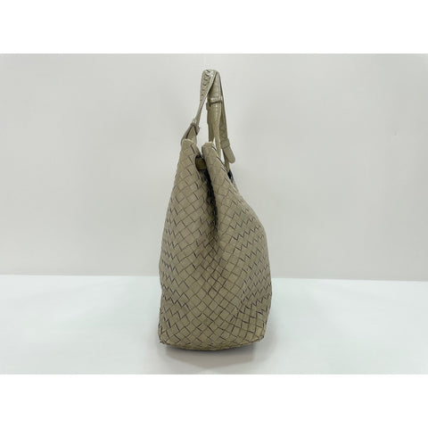 BOTTEGAVENETA Tote Bag leather gray WS33316