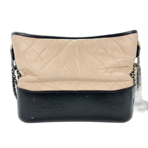 CHANEL Gabriel Do Shoulder Bag leather beige WS33320