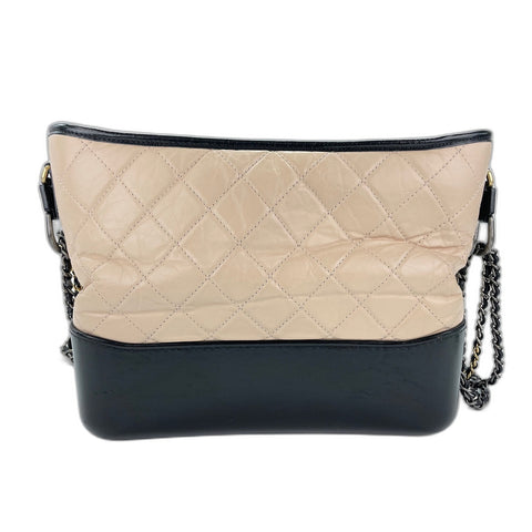 CHANEL Gabriel Do Shoulder Bag leather beige WS33320
