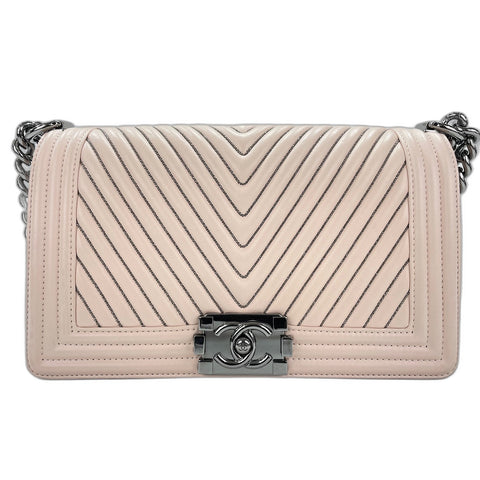 CHANEL Boy chanel Shoulder Bag pink WS33322