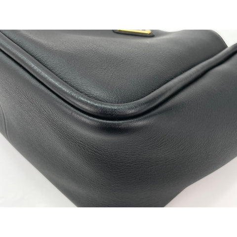PRADA Tote Bag leather black WS33323