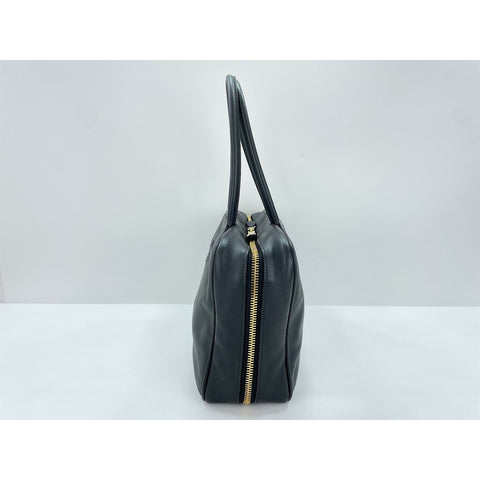 Miu Miu Leather Bow Handbag leather black WS33324