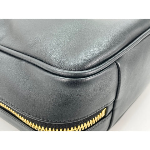 Miu Miu Leather Bow Handbag leather black WS33324