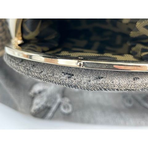 FENDI Limited Edition Denim Squirrel Spybag Handbag denim gray WS33327