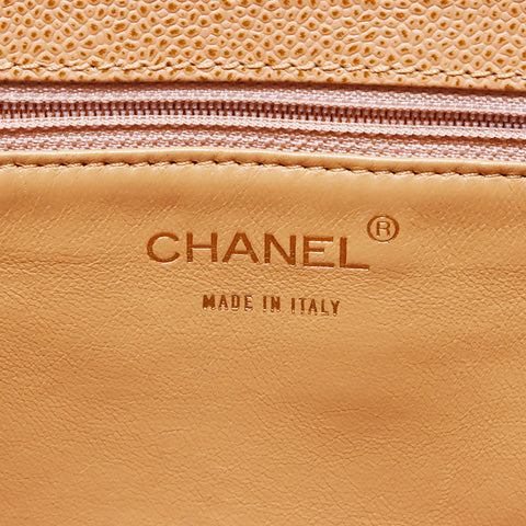 香奈儿香奈儿（Chanel Chanel Coco）Mark Matrasse Cabia Skin Pouch 7系列手提袋米色WS3332