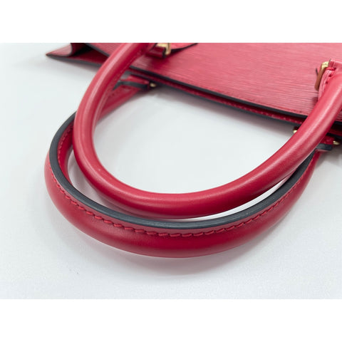 LOUIS VUITTON Sac Plat Handbag Red WS33331