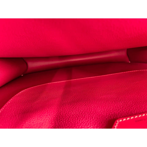 LOUIS VUITTON Sac Plat Handbag Red WS33331