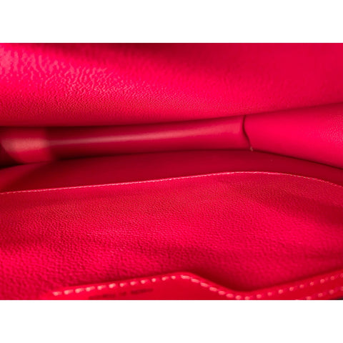 LOUIS VUITTON Sac Plat Handbag Red WS33331