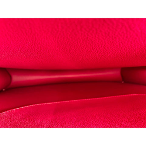 LOUIS VUITTON Sac Plat Handbag Red WS33331