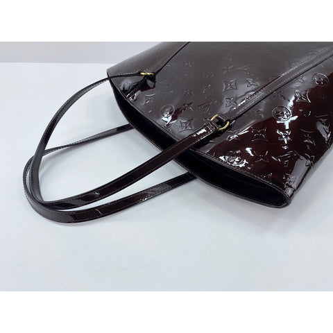 LOUIS VUITTON Avalon Tote Bag Vernis wine-red WS33332