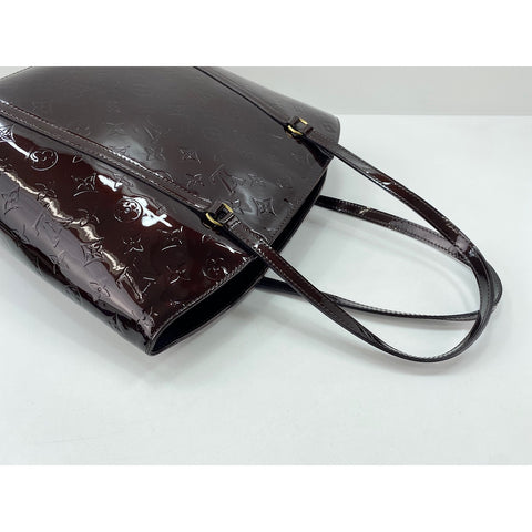 LOUIS VUITTON Avalon Tote Bag Vernis wine-red WS33332