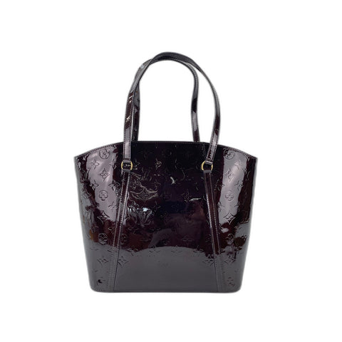 LOUIS VUITTON Avalon Tote Bag Vernis wine-red WS33332