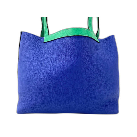 HERMES Kabaserie Tote Bag Navy WS33333
