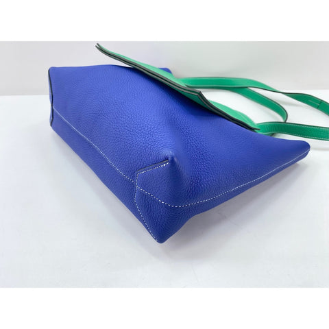 HERMES Kabaserie Tote Bag Navy WS33333