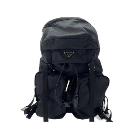 PRADA Backpack  Daypack Nylon black WS33335