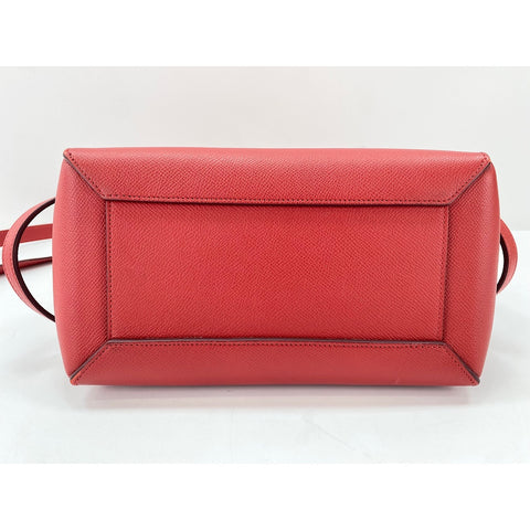 CELINE Belt bag Shoulder Bag leather Red WS33336