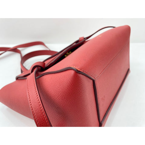 CELINE Belt bag Shoulder Bag leather Red WS33336