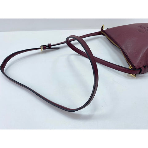 LOEWE Heritage Shoulder Bag leather Red WS33337