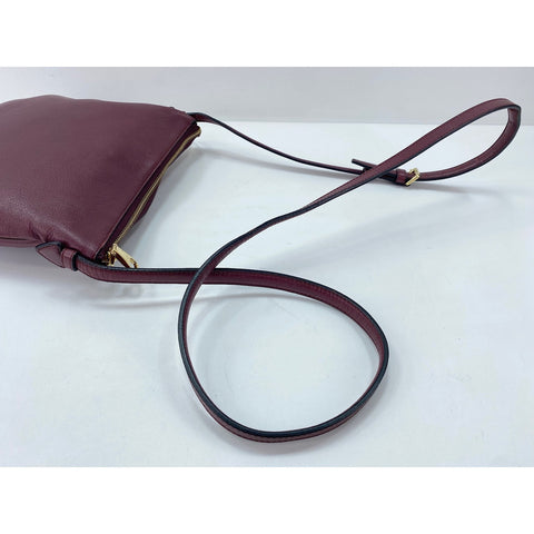 LOEWE Heritage Shoulder Bag leather Red WS33337