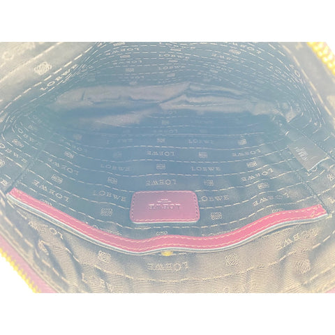LOEWE Heritage Shoulder Bag leather Red WS33337