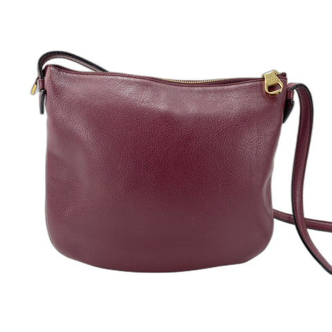 LOEWE Heritage Shoulder Bag leather Red WS33337
