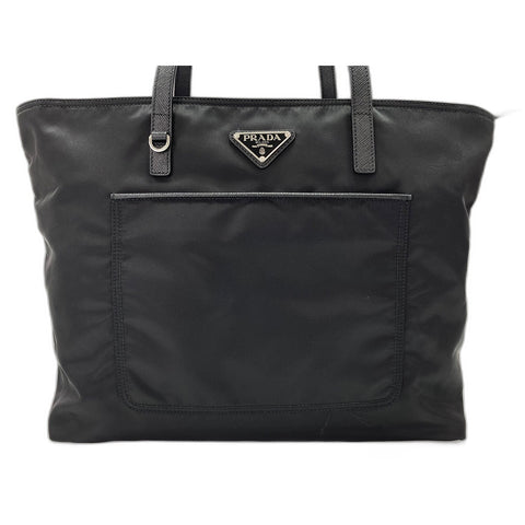 PRADA Tote Bag Nylon black WS33338