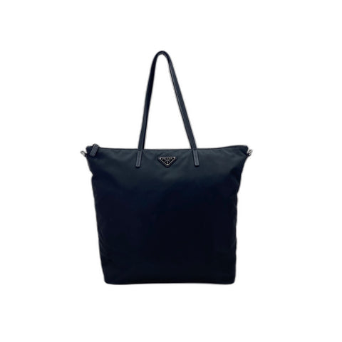 PRADA Tote Bag Nylon black WS33339