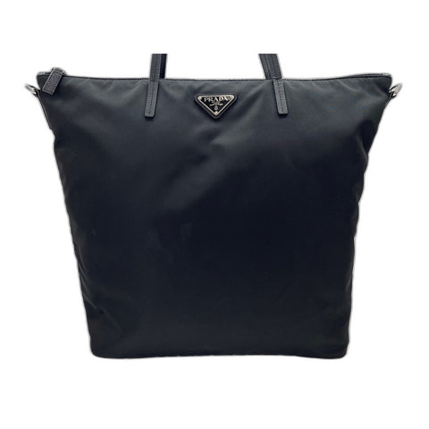PRADA Tote Bag Nylon black WS33339