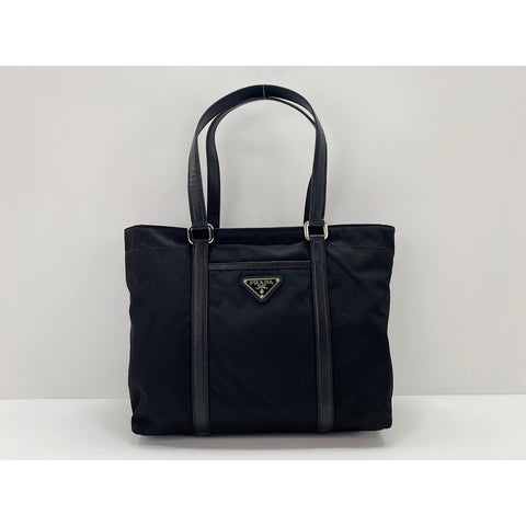 PRADA Tote Bag Nylon black WS33340