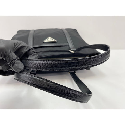 PRADA Tote Bag Nylon black WS33340