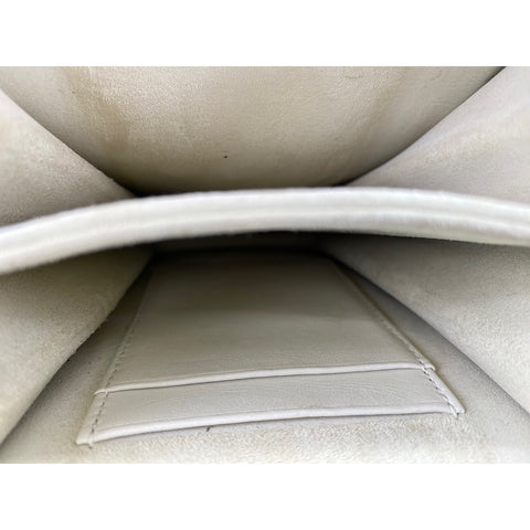 Christian Dior Diorama Shoulder Bag leather white WS33342