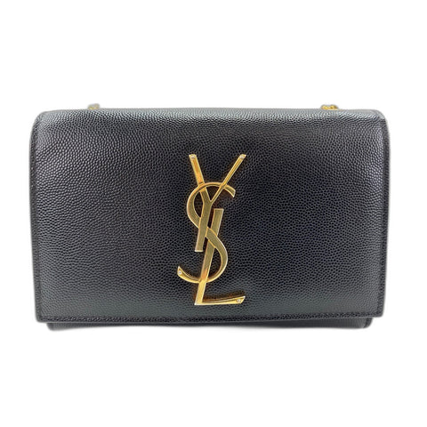 YVES SAINT LAURENT Kate Shoulder Bag leather black WS33346