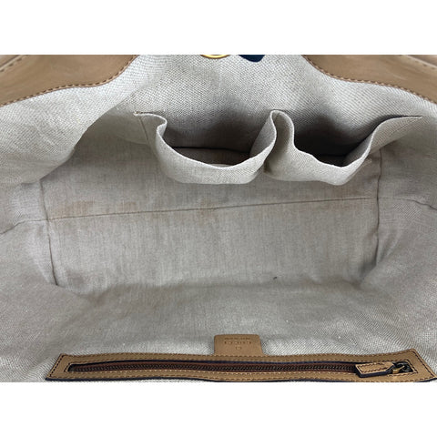 GUCCI Micro Guccisima Tote Bag leather Brown WS33350