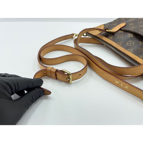 LOUIS VUITTON Odeon Handbag Brown WS33355