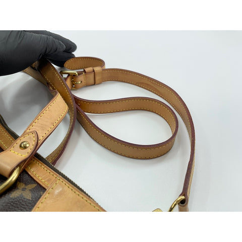 LOUIS VUITTON Odeon Handbag Brown WS33355