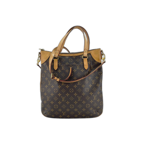 LOUIS VUITTON Odeon Handbag Brown WS33355