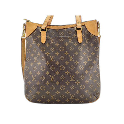 LOUIS VUITTON Odeon Handbag Brown WS33355