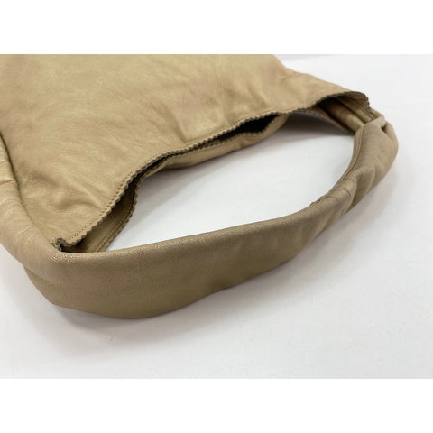 LOEWE Handbag leather gold WS33357